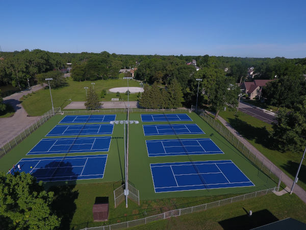 tennis courts installation
