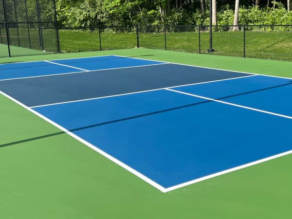 asphalt pickleball court