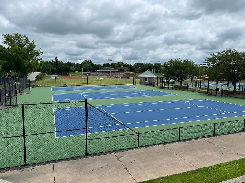 Parks & Rec Pickleball courts