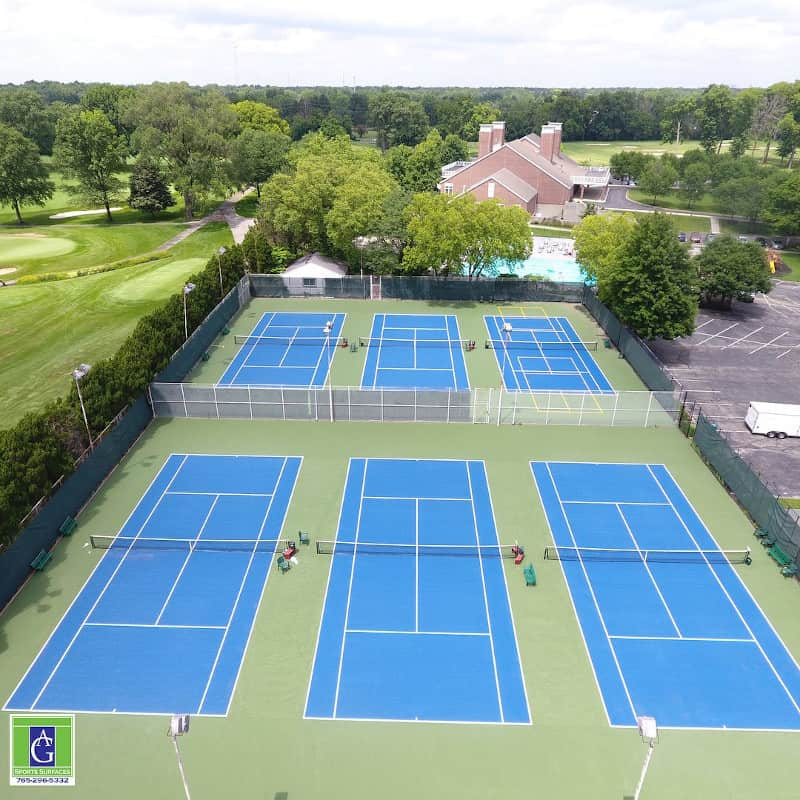 New Tennis Court Install